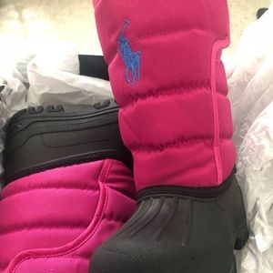 Polo lil girl boots